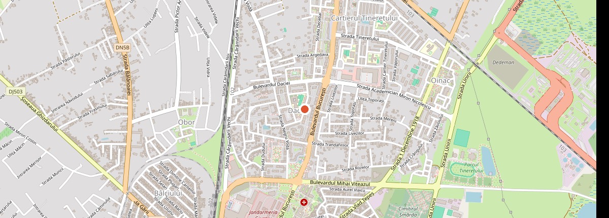 Hartă cu sediul central APA Service, Str. Uzinei nr. 2, Giurgiu