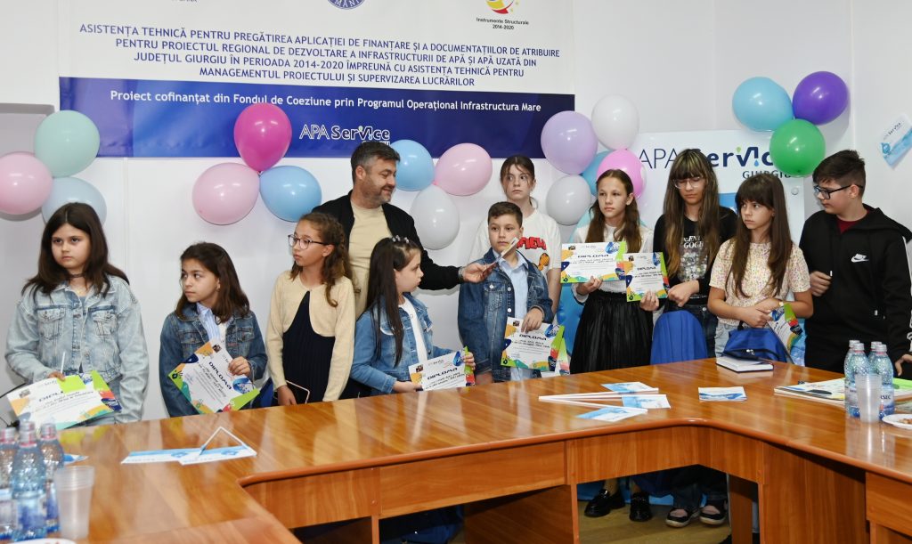 Ploaie de premii la Apa Service Giurgiu