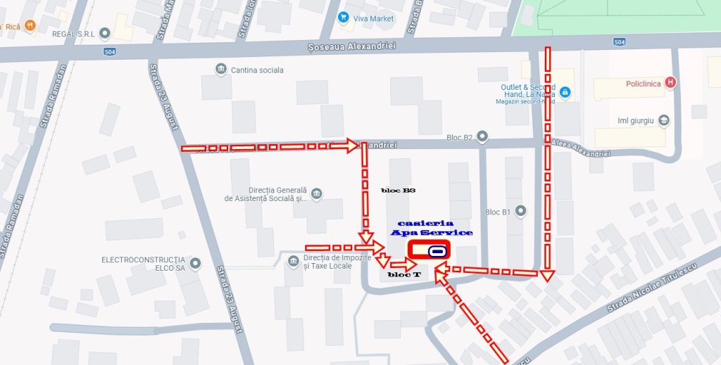 NOUTĂȚI PRIVIND CASIERIILE APA SERVICE DIN GIURGIU