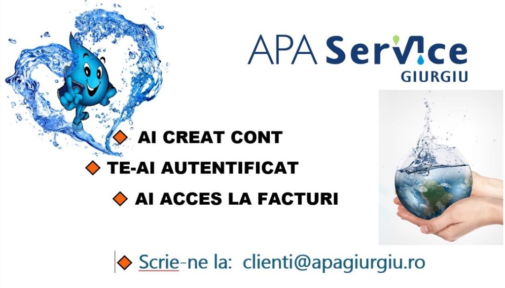TUTORIAL VIDEO: Cum poți să îți creezi un cont pe PORTALUL Apa Service