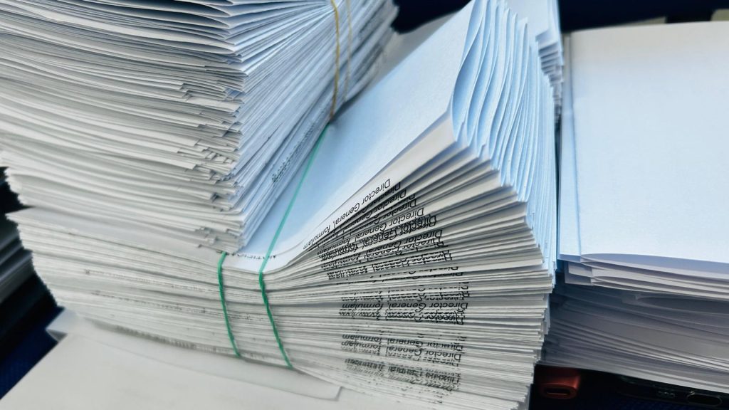 Peste 3000 de somații pleacă în aceste zile către rău platnicii la apă și canalizare