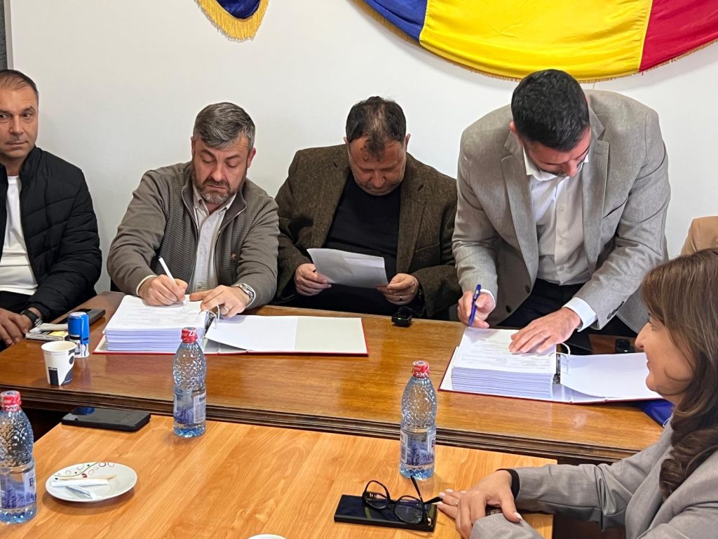 Localitățile Săbăreni și Cosoba vor avea rețele de apă și canalizare